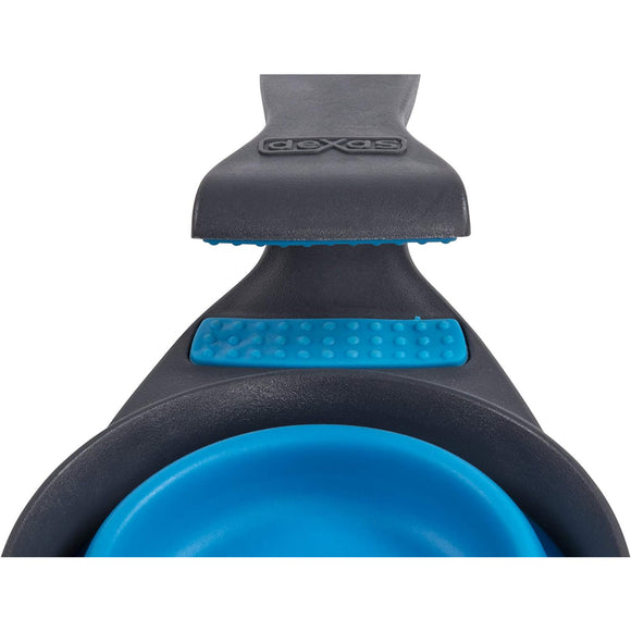 Dexas Collapsible KlipScoop 3in1 Medium 237ml – Foldable Food Scoop with Bag Clip, Purple