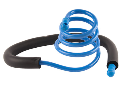 Show Tech Hands-Free Dryer Holder – Flexible Neck, Stable Support, White Finish