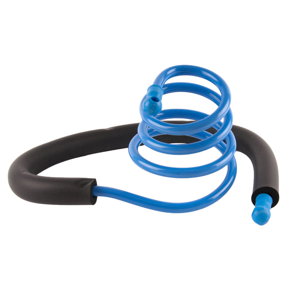 Show Tech Hands-Free Dryer Holder – Flexible Neck, Stable Support, White Finish