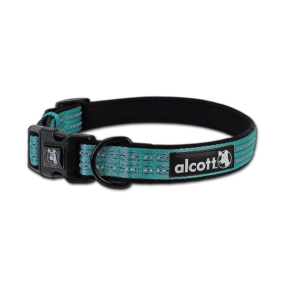 Alcott Adventure Reflective Collar Blue – Adjustable Durable Design, Small Size