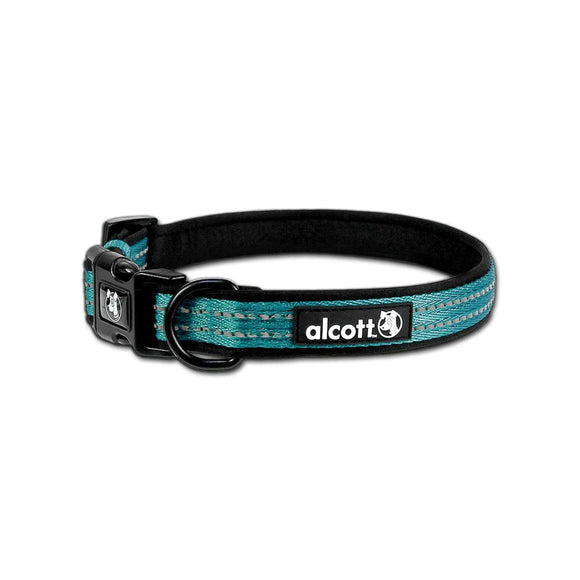 Alcott Adventure Reflective Collar Blue – Adjustable Durable Design, Small Size