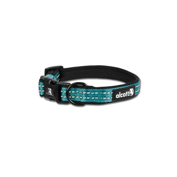 Alcott Adventure Reflective Collar Blue – Adjustable Durable Design, Small Size