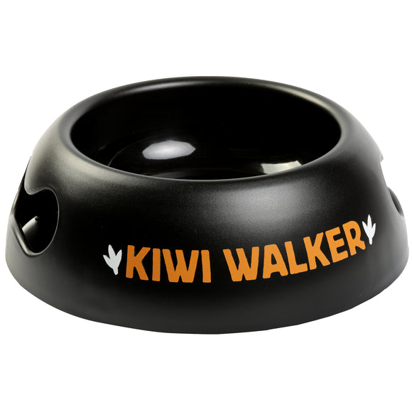 Kiwi Walker Black Bowl 750ml – Durable Plastic Anti-Slip Pet Feeding Bowl, Fuchsia Color