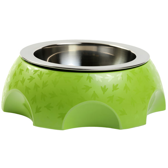 Kiwi Walker Cheese Bowl 750ml – Stable Non-Slip Dog Bowl in Fuchsia Color
