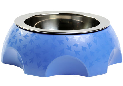 Kiwi Walker Cheese Bowl 750ml – Stable Non-Slip Dog Bowl in Fuchsia Color