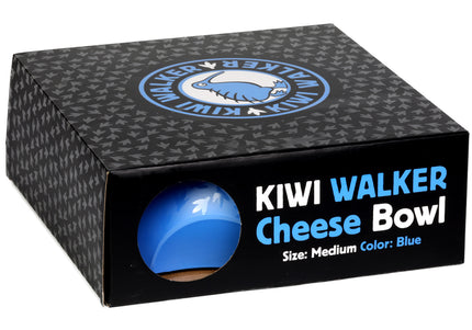 Kiwi Walker Cheese Bowl 750ml – Stable Non-Slip Dog Bowl in Fuchsia Color