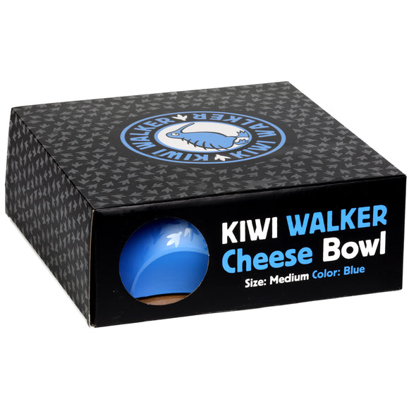 Kiwi Walker Cheese Bowl 750ml – Stable Non-Slip Dog Bowl in Fuchsia Color