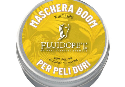 FluidoPet Boom Mask – Keratin-Infused Professional Grooming Mask, 50ml, Enhances Curly and Wiry Coats