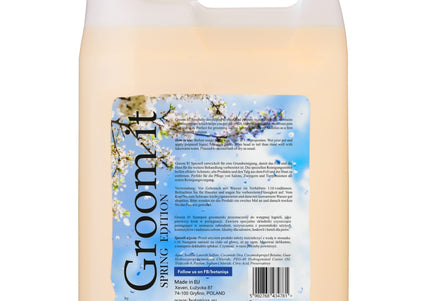 Botaniqa Groom It Shampoo Spring – Gentle Cleansing Formula with Fresh Spring Scent, 4L
