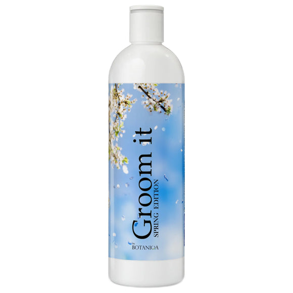 Botaniqa Groom It Shampoo Spring – Gentle Cleansing Formula with Fresh Spring Scent, 473ml