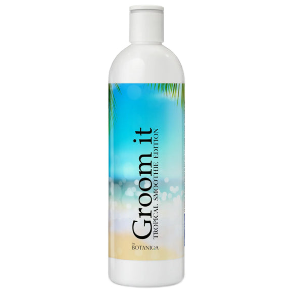 Botaniqa Groom It Shampoo Tropical Smoothie – Gentle Cleansing Formula with Refreshing Scent, 473ml