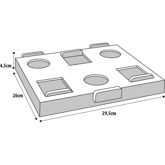 Flamingo Braintrain Diana Interactive Puzzle Toy – Durable Educational Enrichment Game
