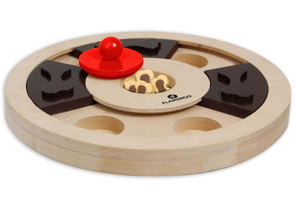 Flamingo Braintrain Hera Interactive Dog Toy – Durable Educational Puzzle for Mental Stimulation