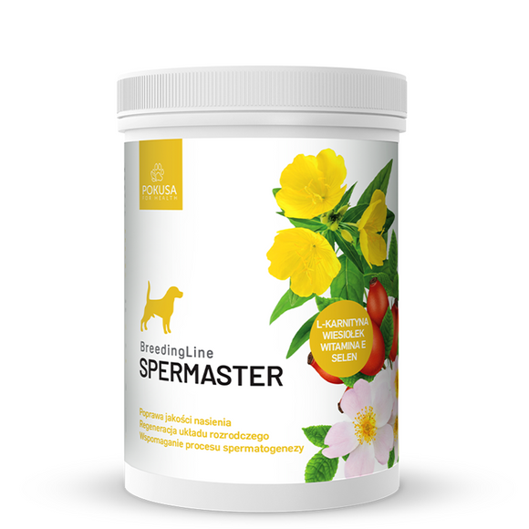 Pokusa BreedingLine Spermaster 350g – Advanced Supplement, Supports Semen Quality and Vitality in Stallions