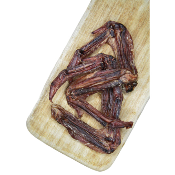 Escapure Dried Duck Wings 200g – Natural Single-Ingredient Dog Treats, Gently Air-Dried