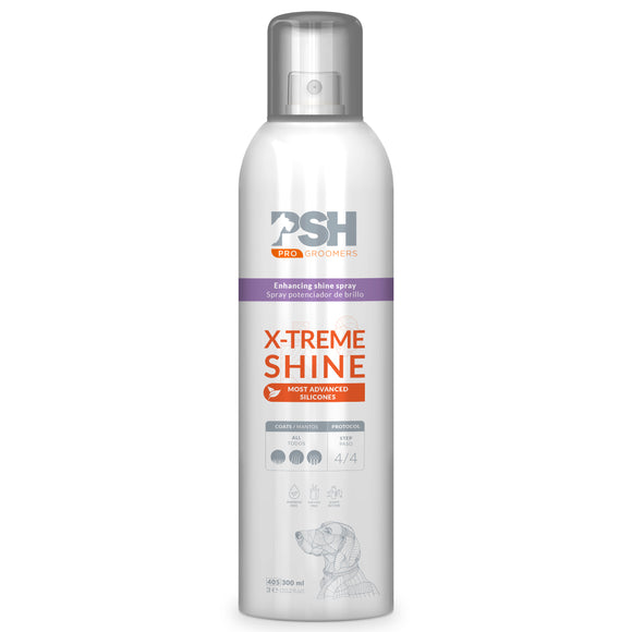 PSH Pro X-Treme Shine Spray – Intensive Coat Gloss Formula, 300ml Bottle