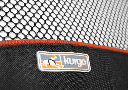 Kurgo Backseat Barrier Car Organizer – Durable Divider with Storage Pockets and Mesh Window