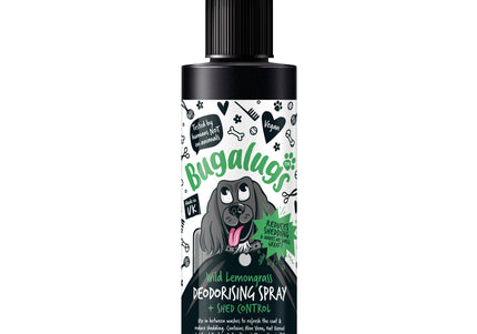 Bugalugs Shed Control Deodorising Spray – Coat Refreshing Formula, Reduces Hair Loss, 200ml