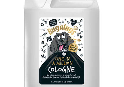 Bugalugs One in a Million Cologne – Perfumed Refreshing Spray, Long-Lasting Scent, 5L Bottle