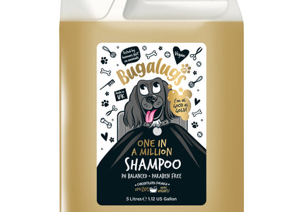 Bugalugs One in a Million Perfumed Shampoo – Concentrated 1:10 Formula, 5L, Long-Lasting Scent