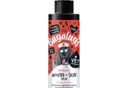 Bugalugs Antiseptic Wound and Skin Spray 200ml – Fast-Acting Healing Formula for Minor Cuts