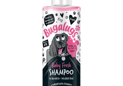Bugalugs Baby Fresh Shampoo – Gentle Concentrate Formula, 1:20 Dilution, 250ml Bottle