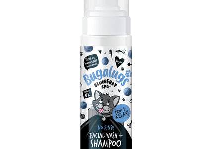 Bugalugs No Rinse Cat Facial Wash and Shampoo - 200 ml