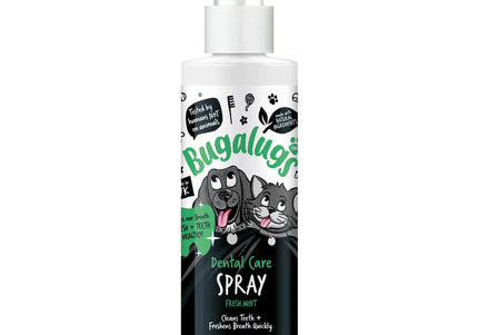 Bugalugs Dental Care Spray 200ml – No-Brush Oral Hygiene Solution, Freshens Breath