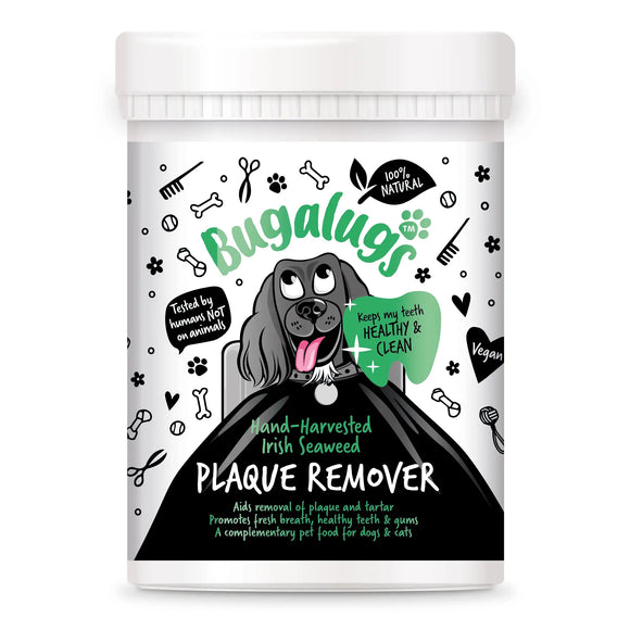 Bugalugs Plaque Remover Algae Powder – Natural Oral Care Formula, 200g