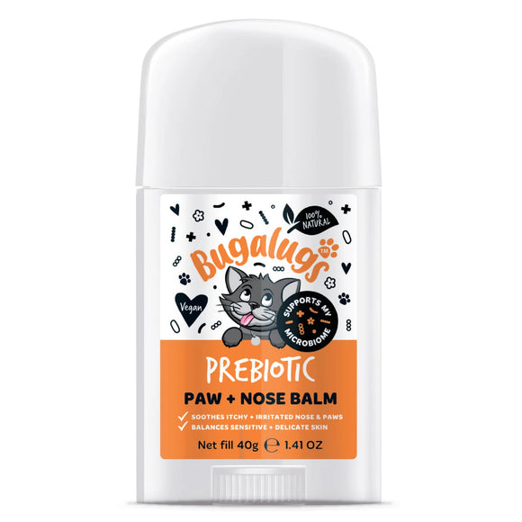Bugalugs Pre Post + Probiotic Cat Paw & Nose Balm Stick - 40 g