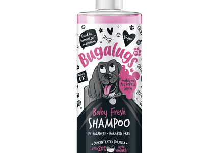 Bugalugs Baby Fresh Shampoo – Gentle Concentrated Formula 1:20, 500ml Bottle