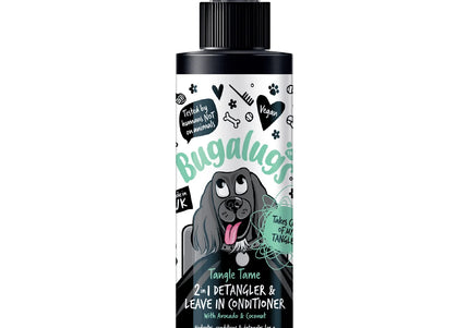 Bugalugs Tangle Tame 2in1 Leave In Conditioner 200ml – Detangling Formula with Avocado and Coconut Scent