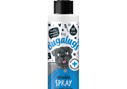 Bugalugs Wrinkle Spray 200ml – Chlorhexidine Formula, Cleanses and Protects Skin Folds