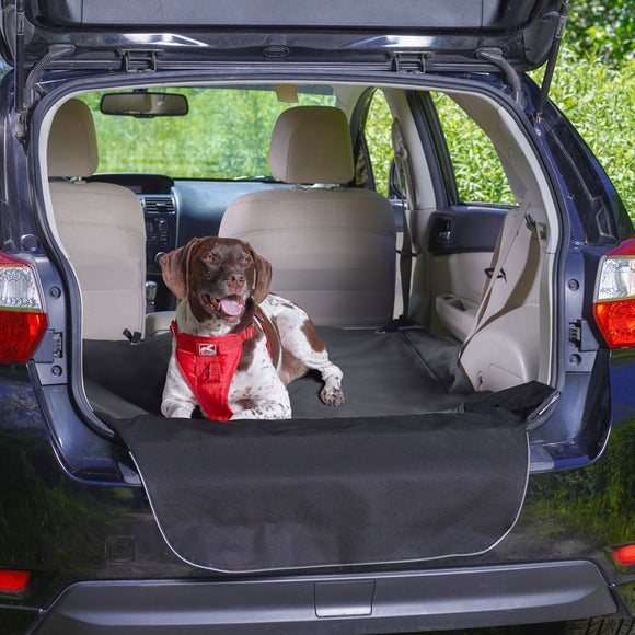 Kurgo Cargo Cape Trunk Mat – Waterproof Gray Liner with Non-Slip Backing, Durable Protection