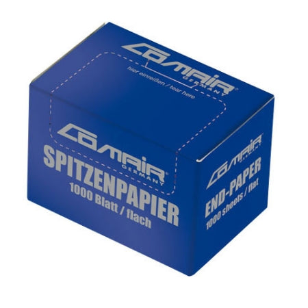 Comair Curling Papers 75x45mm – Strong, Tear-Resistant Sheets, 1000 Pack