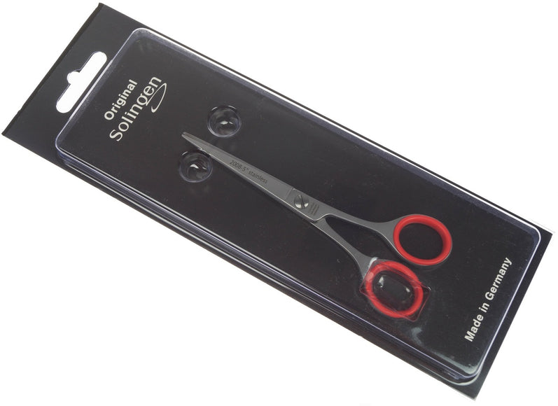 Gotta Solingen 5" Straight Grooming Scissors – One-Sided Micro-Grinding, Precision Cut