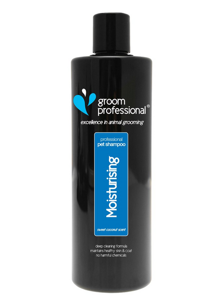 Groom Professional Coconut Moisturizing Shampoo – Concentrated 1:10 Formula, 350ml Bottle