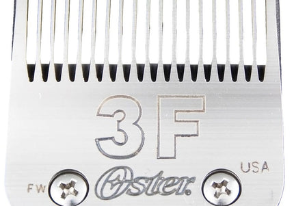 Oster Cryogen-X No. 3F Blade – 13mm Stainless Steel, Durable Precision Cutting