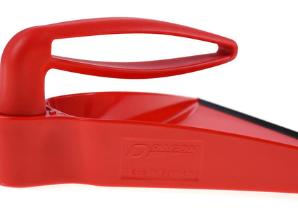 V7 Ypsilon Dustpan – Red, Ergonomic Design for Effortless Hair and Dirt Collection