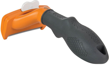 FURminator Short Hair Deshedding Tool – Medium Size, Ergonomic Grip, Reduces Shedding