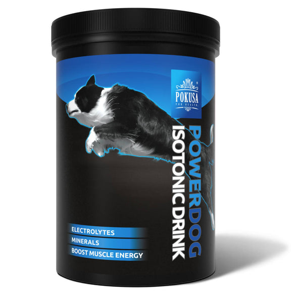 Pokusa PowerDog Isotonic Drink 300g – Hydrating Energy Powder, Fast-Absorbing Formula