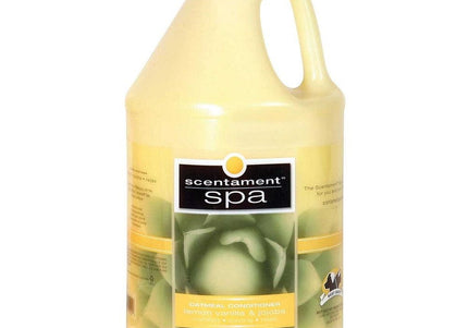 Best Shot Scentament Spa Oatmeal Conditioner Lemon Vanilla – Hypoallergenic, Gentle Formula, 3.8L