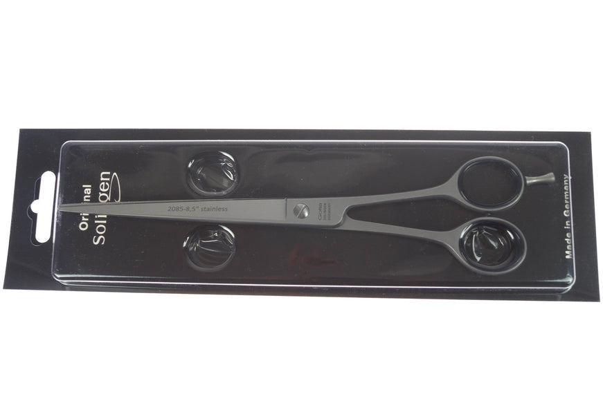 Gotta Solingen 8.5 Inch Straight Grooming Scissors – Precision Micro-Bevel Blade, Professional Quality