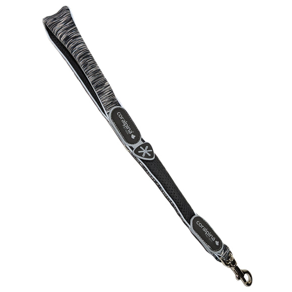 Coralpina Powermix Leash Size 9-10 – Lightweight Sports Lead, 50cm, Black, Durable Design