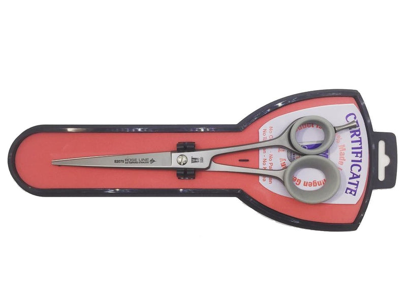 Witte Rose Line 7.5 Inch Straight Grooming Scissors – Micro-Bevel Edge, Precision Cutting