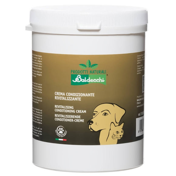 Baldecchi Revitalising Conditioning Cream – Intensive Mask for Long Hair, 1L, Nourishing Formula