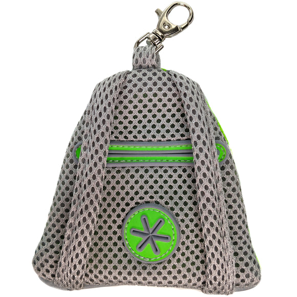 Coralpina Zainello Cinquetorri Waste Bag – Lightweight Black Dispenser, Compact and Durable Design