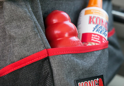 KONG Travel Secure Booster Seat – Elevated Car Seat, 40x30x20cm, Holds Up to 12kg