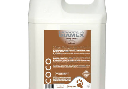 Diamex Coco Shampoo – Coconut Oil Concentrate for Long, Thick Coats, 5L Bottle