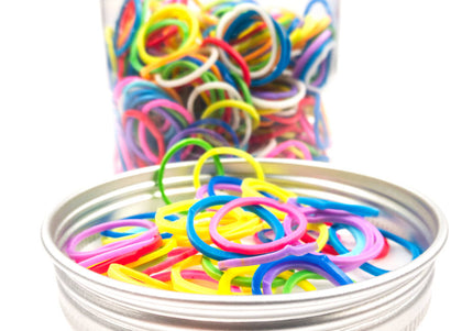 Shernbao Colorful Latex Grooming Bands – Durable, Flexible Pack of 500